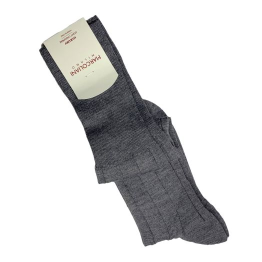 Cashmere & Silk over-the-calf Marcoliani Sock - Flannel (096571)
