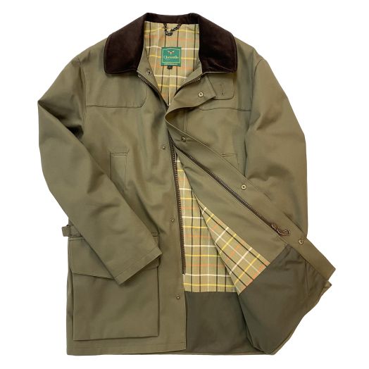 Chrysalis Chepstow Field Coat - Olive Cotton Twill