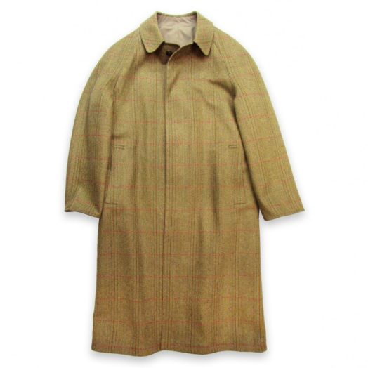 Chrysalis Runcorn Reversible Raincoat - Tan/Gold Herringbone with Window (CC4)
