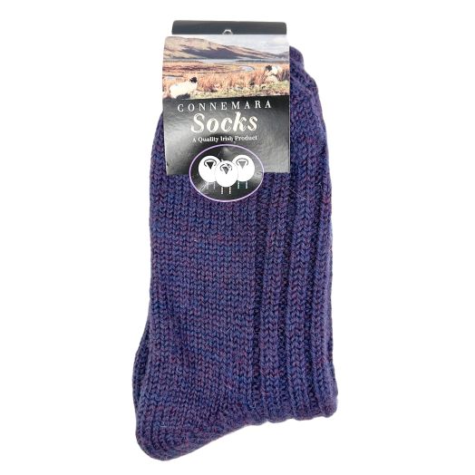 Connemara Mid-Calf - 'Irish Tweeds' Socks - Thistle (41699)