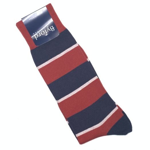 Cotton mid-calf Byford Socks - Regimental Stripe - Royal Air Force (83026)