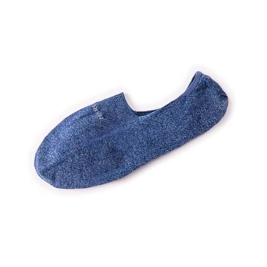 Cotton 'No Show' Marcoliani Loafer Sock - Nautic Marl (77423)