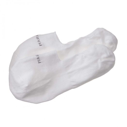 Cotton 'No Show' Marcoliani Loafer Sock - White (58745)