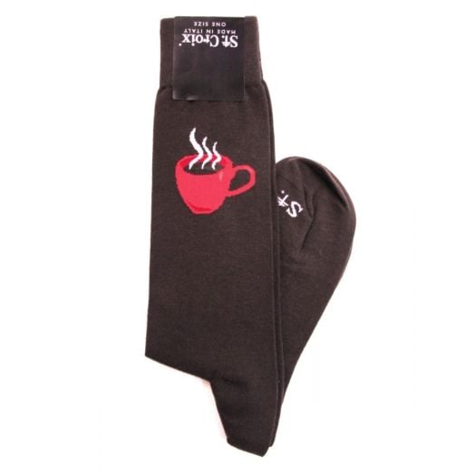 Cotton St. Croix Midcalf Socks - Breakfast (0437 Espresso)