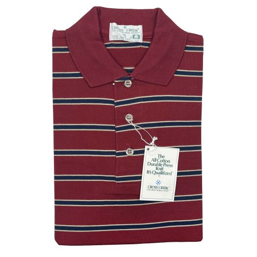 Cross Creek Pima Cotton Lisle Polo - BrgNy