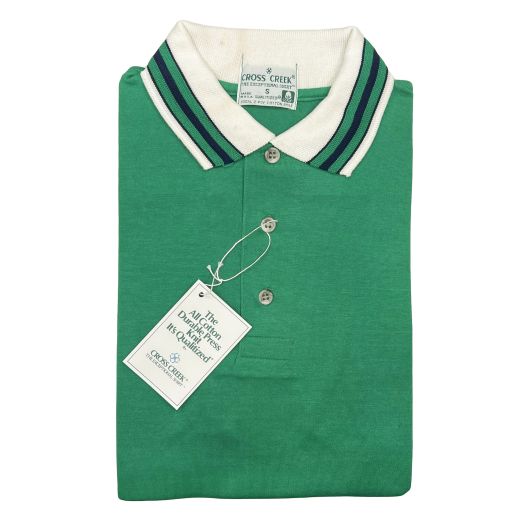 Cross Creek Pima Cotton Lisle Polo Shirt - Kelly3