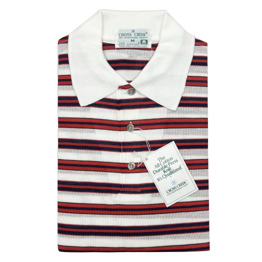Cross Creek Pima Cotton Lisle Polo Shirt - WHT5