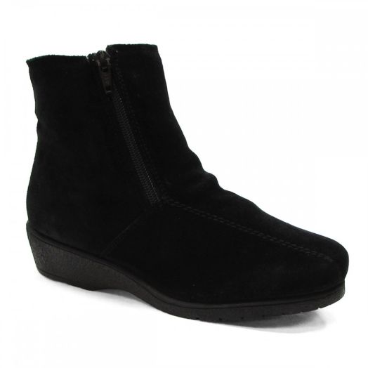 Women's Draper of Glastonbury Cambridge Suede Boot - Black (11720)