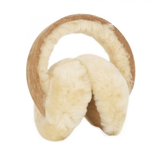 Draper of Glastonbury Sheepskin Earmuffs - Chestnut