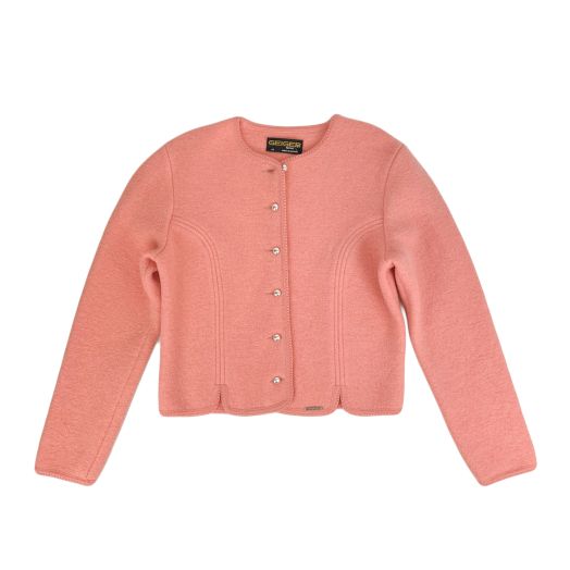 Geiger Vintage Women's Boiled Wool Jacket - Coral (68071)