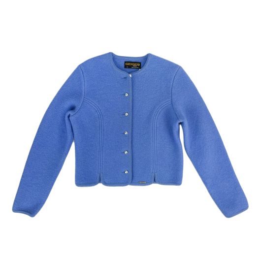 Geiger Vintage Women's Boiled Wool Jacket - Periwinkle (68071)