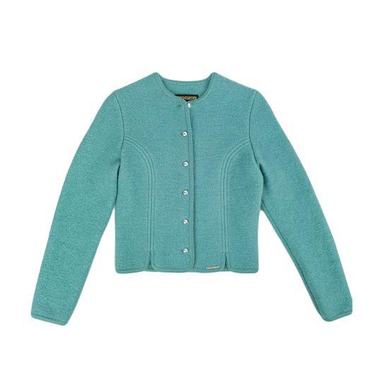 Geiger Vintage Women's Boiled Wool Jacket - Viridian (68071)