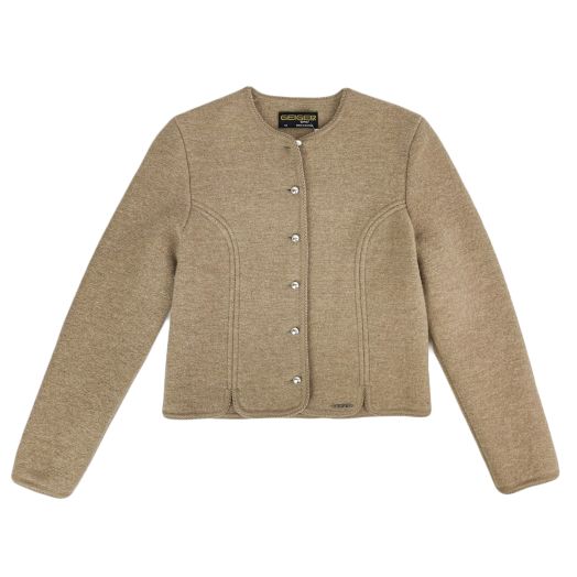 Geiger Vintage Women's Boiled Wool Jacket - Camel (68071)