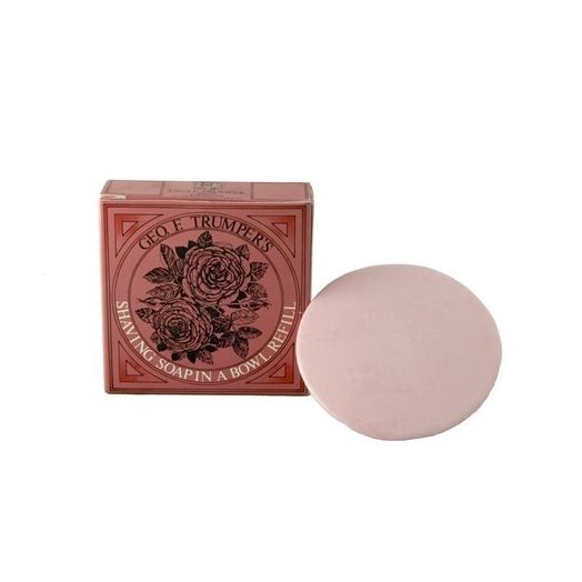 George Trumper Hard Shaving Soap Refill 80g - Rose