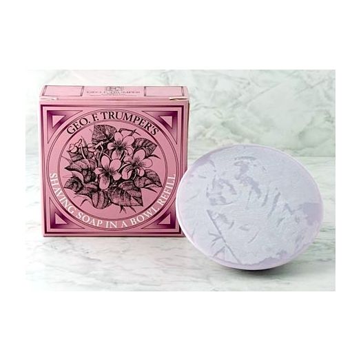 George Trumper Hard Shaving Soap Refill 80g - Violet
