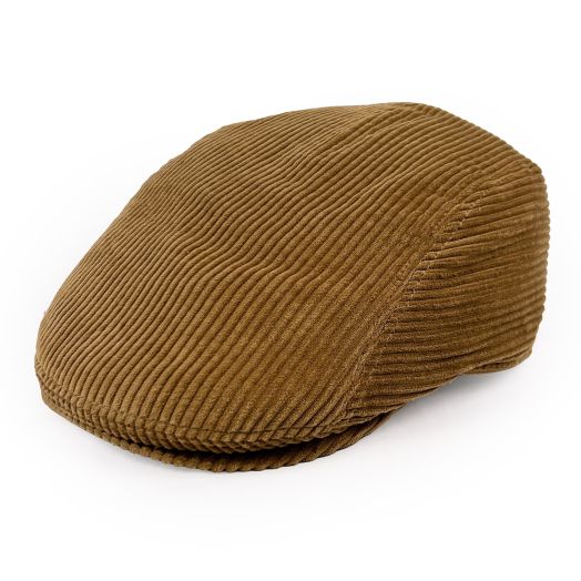 Gottmann Corduroy Flatcap - Cognac
