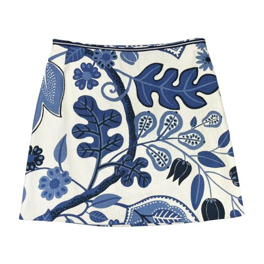 O'Connell's Women's Cotton Jen Skirt - Blue "Delft" (1110SB)