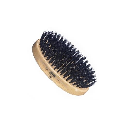 Kent Oval Beech Wood Black Bristle Hairbrush - MG2