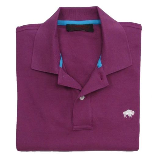 O'Connell's Women's Cotton Pique Polo Shirt - Buffalo - Elsa