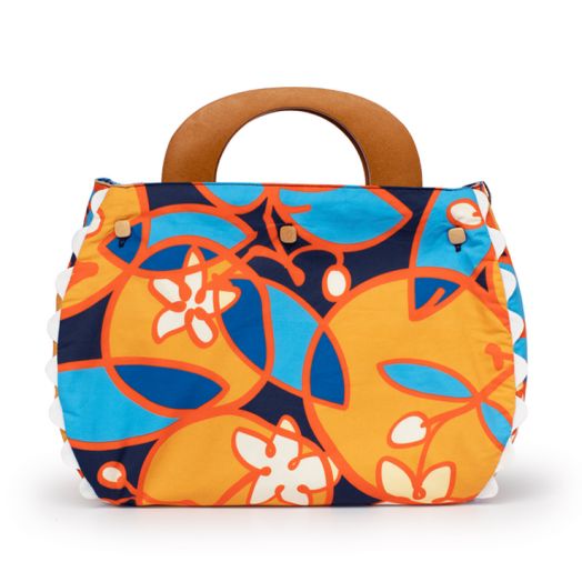 Lesley Evers Bermuda Bag Cover - Orange Blossom & Camellia (BAG COVER ONLY)