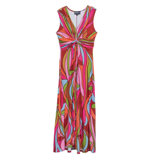 Lesley Evers Sienna Dress - Jojo Burgundy