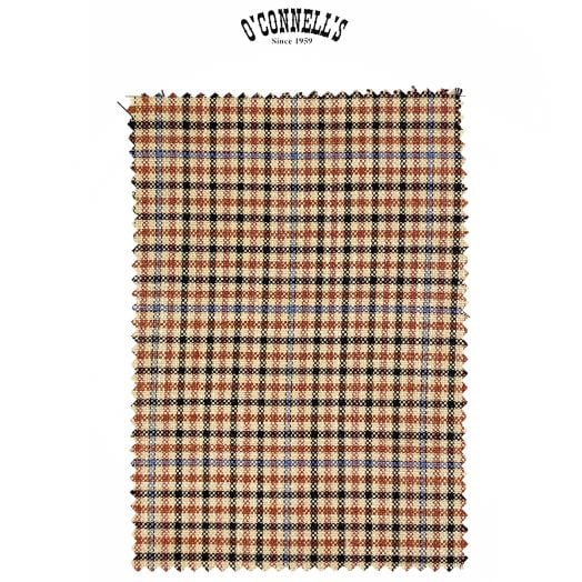 Marling & Evans Bamboo Sport Coat - Rust, Black & Blue Check (51599067-B)