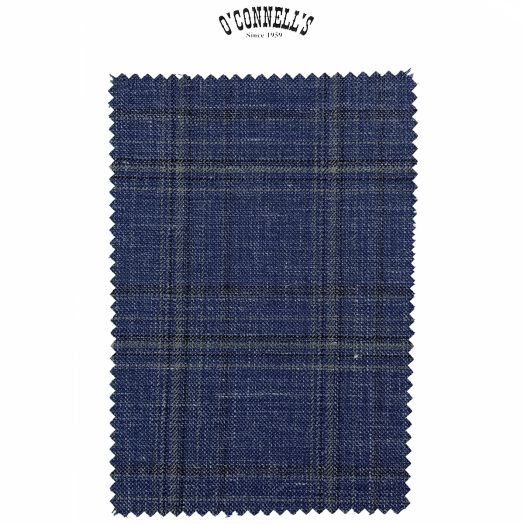 Marling & Evans Superfine Wool Sport Coat - Blue Brown Window (51599170-C)