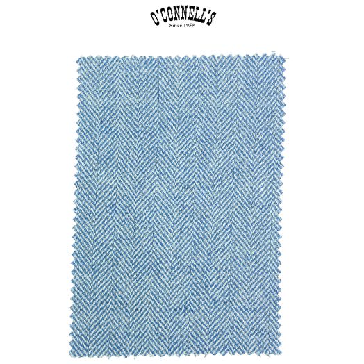 Marling & Evans Wool & Linen Sport Coat - Sky Herringbone (51599020-C)