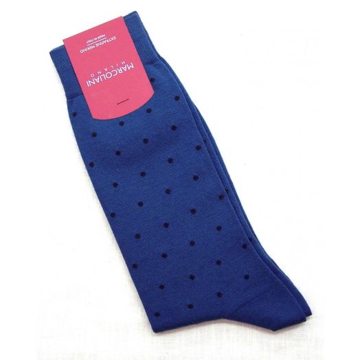 Merino Wool Mid-Calf Marcoliani Socks - St. Tropez - San Jose Teal