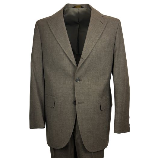 New Old Stock Deansgate Wool Blend Suit - Charcoal Brown (72307)