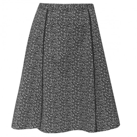 Nora Gardner Buffy Skirt - Jacquard - Black & White (1612)