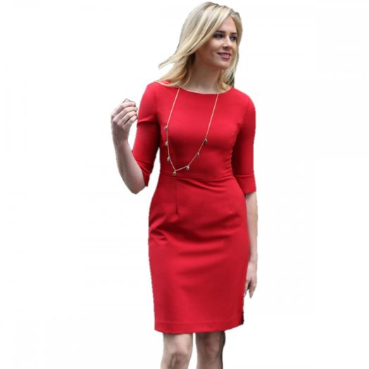 Nora Gardner Gabrielle Dress - Red (140-00-03)