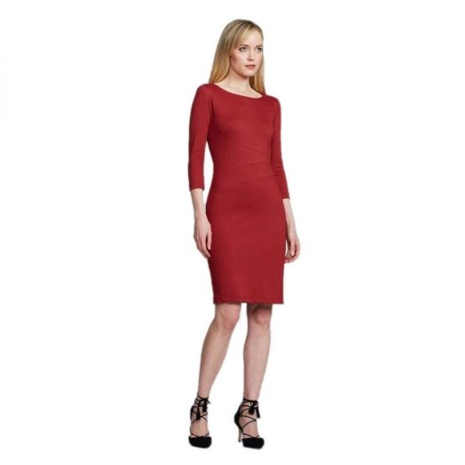 Nora Gardner Lydia Dress - Red Ochre