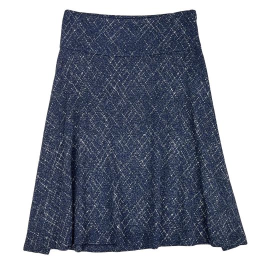 Nora Gardner Swing Skirt - Navy Print (1723)