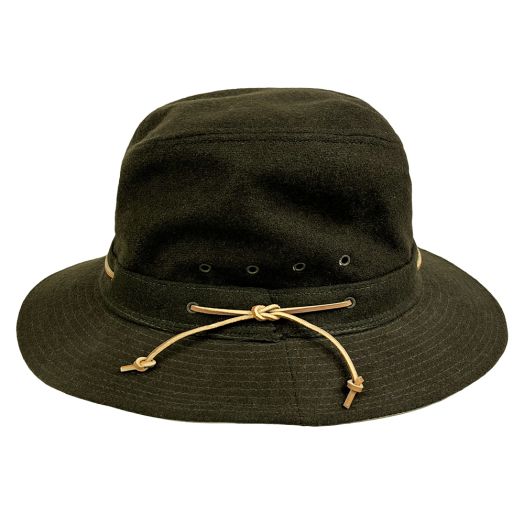 NOS Quaker Marine Moresby Hat - Wool - Loden