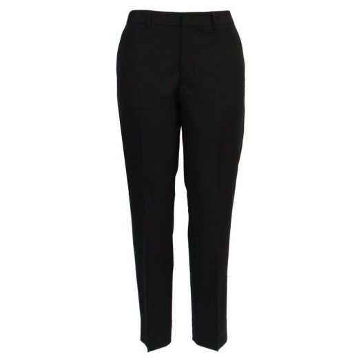 O'Connell's Women's Becky Ankle Trousers - Fine Wool Gabardine - Dark Navy (1002CR-03)