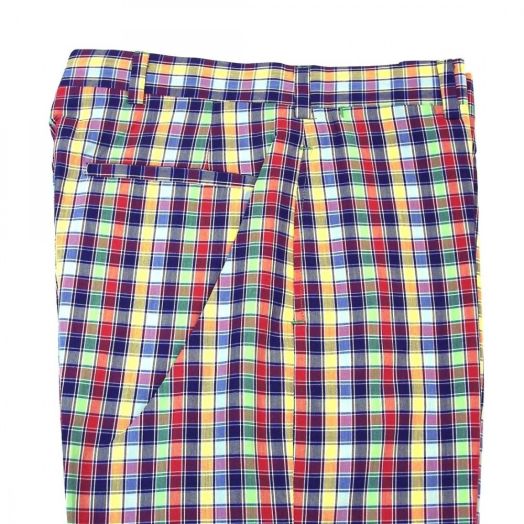 O'Connell's Flyweight Poplin Check Trouser (Mult3 Grid)