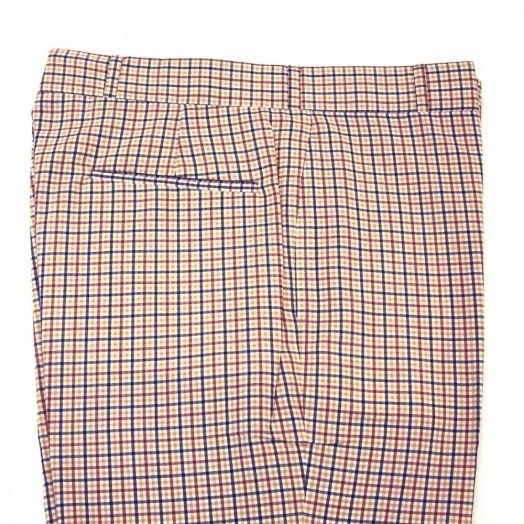O'Connell's Flyweight Poplin Gingham Trouser (2283)