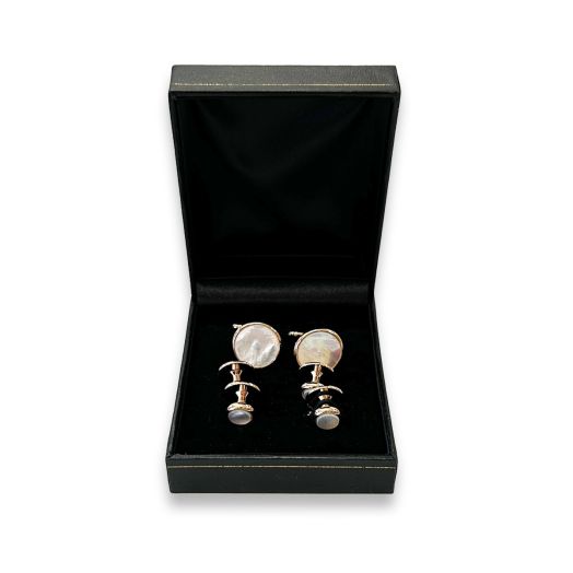 O'Connell's Formal Set - Mother of Pearl with Gold (37281)