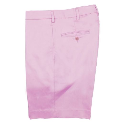 O'Connell's Plain Front Bermuda Shorts - Twill - Orchid