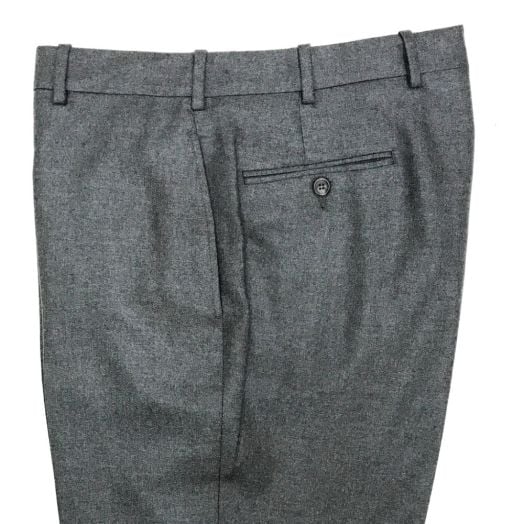 O'Connell's plain front Cashmere Trouser - Medium Grey