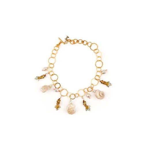 O'Connell's Sea Shell Chain Necklace - Gold (64802)