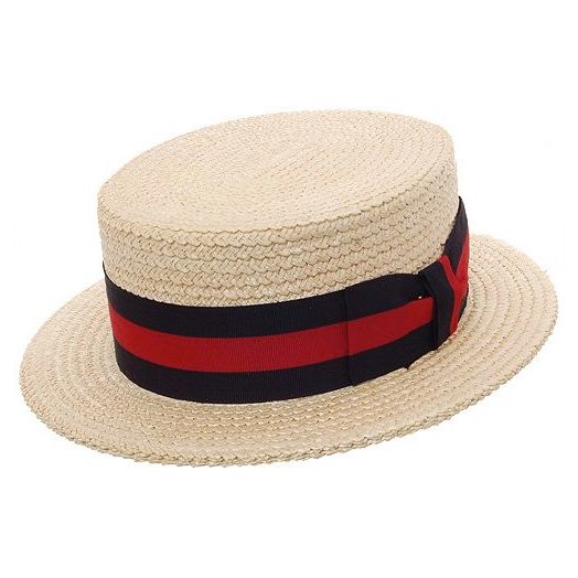 O'Connell's Straw Boater Hat