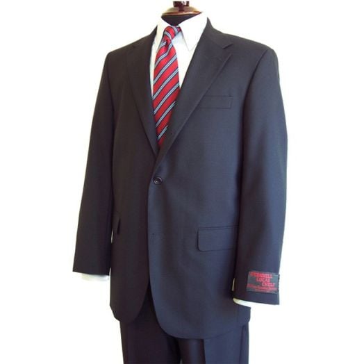 O'Connell's Suit - Worsted Wool - Navy