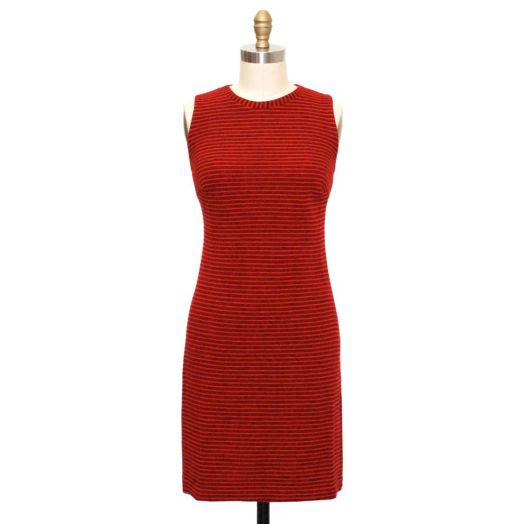 Lesley Evers Sylvie Dress - Red Knit (1156RE)