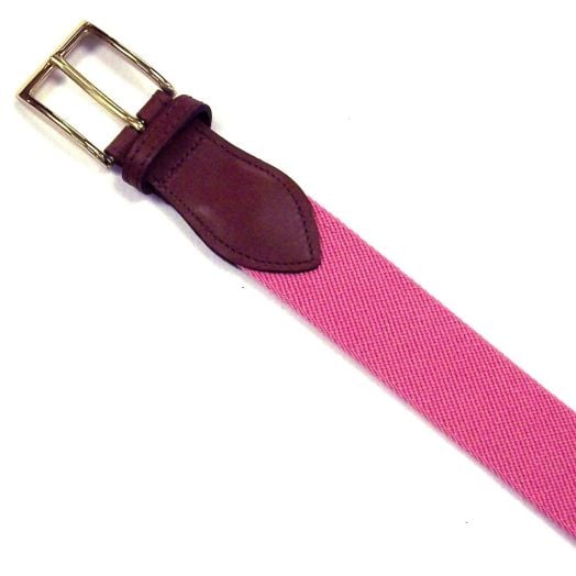 O'Connell's Twillastic Stretch Belt - Pink