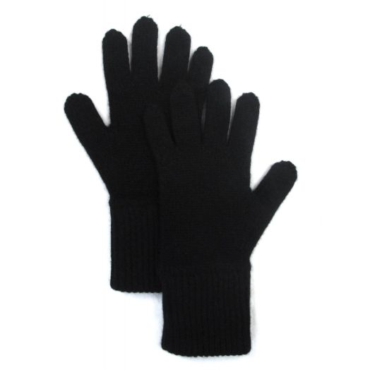 O'Connell's 2-ply Cashmere Gloves - Black