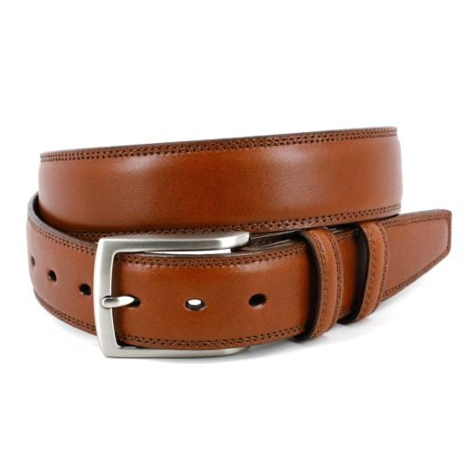 O'Connell's 35mm Italian Kipskin Belt - Chili