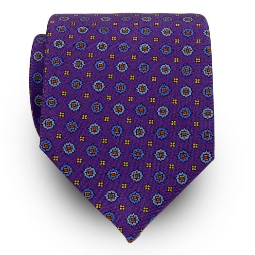 O'Connell's 36oz. Silk Necktie - Foulard - Purple (100334)