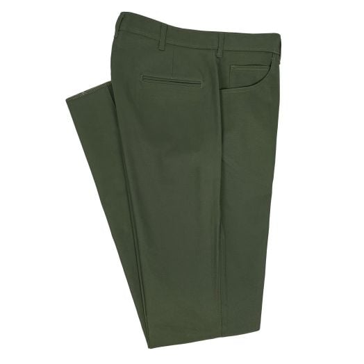 O'Connell's 5-Pocket Canvas Trousers - Loden Green